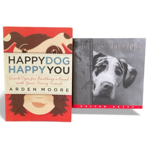 Other - Dog Books — ‘Happy Dog Happy You’ & ‘Puppy Dogs’ (2) Books